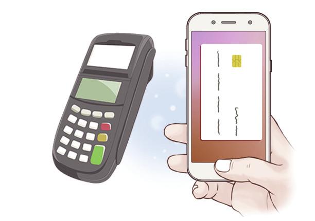 Aplikacje Samsung Pay Wstęp Zarejestruj często używane karty w Samsung Pay, mobilnej usłudze płatności, w celu szybkiego i bezpiecznego wykonywania płatności.
