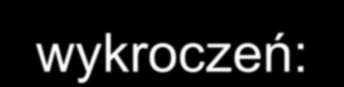 przepisach Kodeksu wykroczeń: art. 51,art.69, art. 74,art.