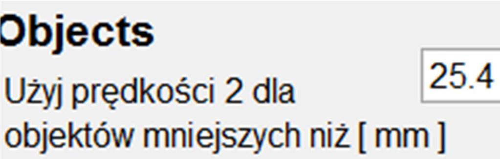 Zakładka Funkcje: Detekcja Wysokości materiału : Funkcja Automatycznej detekcji położenia materiału może korzystać z czułego i precyzyjnego dotykowego systemu pomiaru OHMIC SENSOR ( jeśli palnik jest