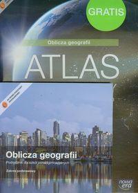 Oblicza geografii Podręcznik z płytą CD / Atlas geograficzny dla szkół ponadgimnazjalnych