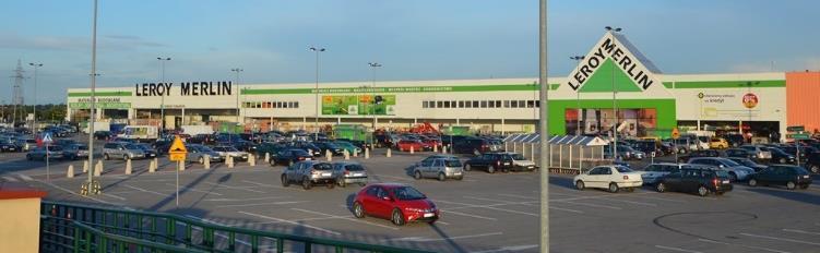 LEROY MERLIN - CENTRUM HANDLOWE (JAKO PODWYKONAWCA) LOKALIZACJA: KRASNE K.