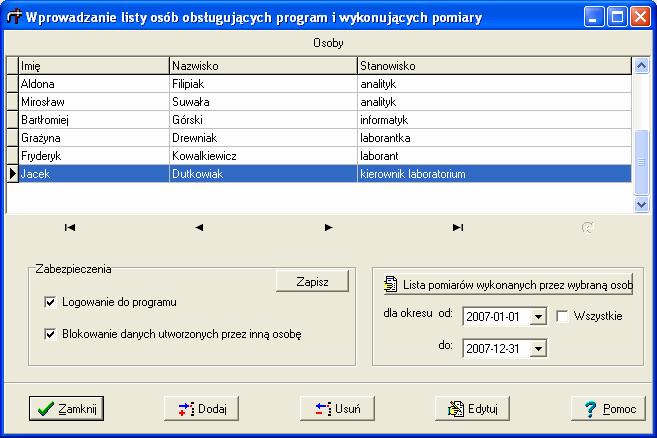 PROEKO R. Samoć Instrukcja programu "EMISJA" - 89-9.6.