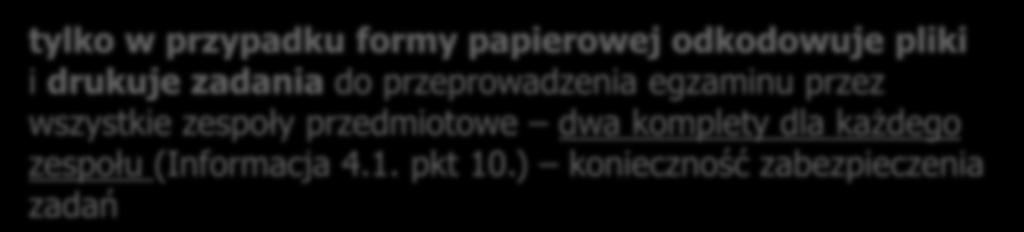 EGZAMIN USTNY Z JĘZYKA POLSKIEGO DZIEŃ ROBOCZY PRZED KAŻDYM EGZAMINEM (w tym roku jest to: 8., 9., 10. MAJA ) OKOŁO GODZINY 8.