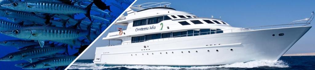 M/Y Contessa Mia safari nurkowe Szczegółowe informacje o naszej flocie na www.safari-nurkowe.pl Trasa safari» Termin wyjazdu» Cena wyjazdu» St. Johns 10 listopad 17 listopad 2018 (8 dni) 5.