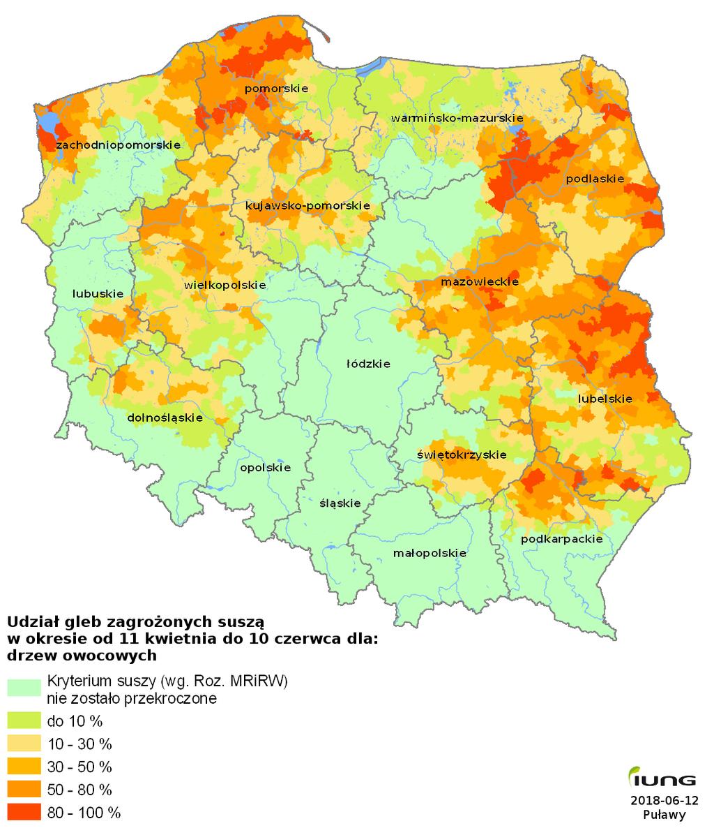 Obszary występowania