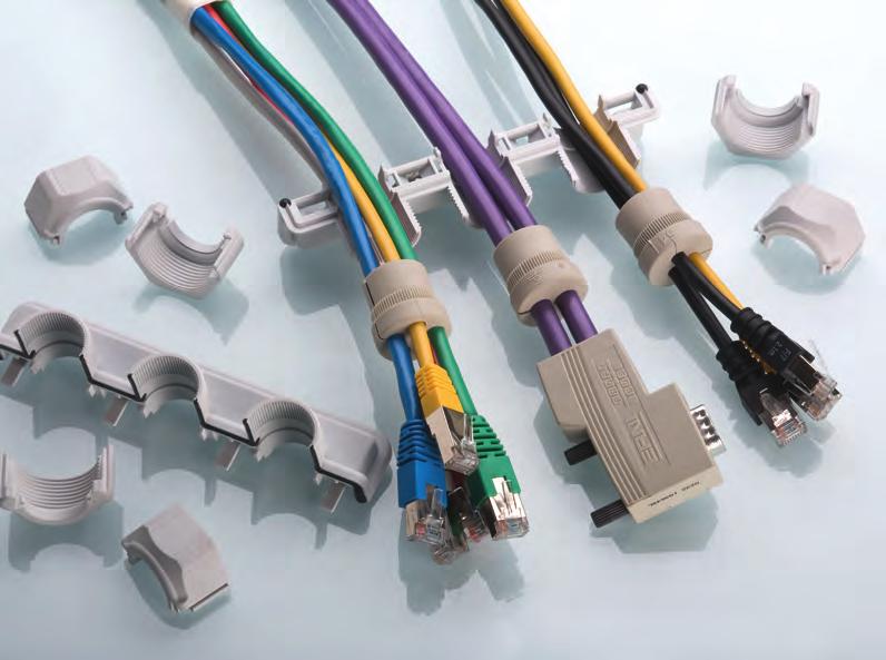 UNI Flange bezpieczne wprowadzenie również dla kabli konfekcjonowanych UNI Flange Secure cable entry, even for preassembled cables Podzielny system kołnierzowy do wprowadzania kabli konfekcjonowanych