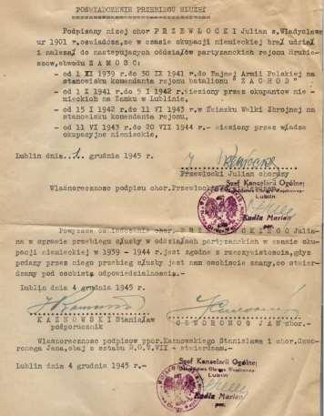 21 Dokument 10 Rok 1945, 4 grudnia.