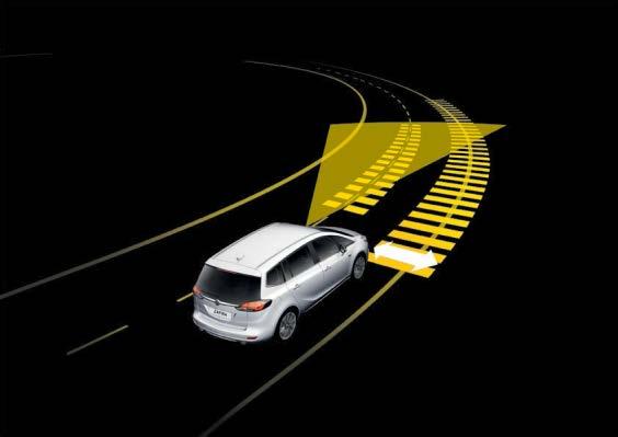 Monitoruje i wyświetla znaki drogowe, w tym ograniczenia prędkości, których kierowca może nie dostrzec. 4. Adaptacyjny tempomat z ogranicznikiem prędkości (ACC).