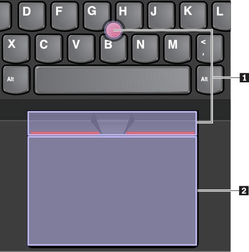 Fn+B: Ta kombinacja klawiszy pełni tę samą funkcję, co klawisz Break na tradycyjnej zewnętrznej klawiaturze.