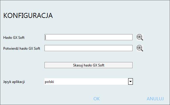 SATEL GSM-X 23 Port TCP/IP numer portu, na którym komputer z programem GX Soft będzie nasłuchiwał połączeń przychodzących z modułu. Przyciski OK kliknij, aby zatwierdzić zmiany.