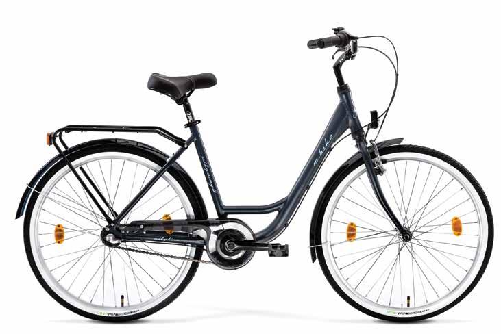 CITYWAY 3 KOŁA 26 PRZEŁOŻENIA 3 WAGA (kg) 14,5 ROZMIAR 43 cm, 46 cm PRZERZUTKA PRZÓD 0 PIASTA PRZÓD ALU KT HAMULEC PRZÓD V-brake Alhonga HJ-811AD8 KOLOR BLACK PRZERZUTKA TYŁ Shimano Nexus 3 PIASTA