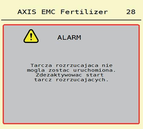 6 Komunikaty alarmowe i możliwe przyczyny 6.2 