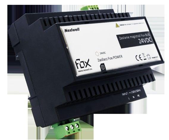 MODUŁY FOX Fox OUT Fox LED [PWM / 0-10V] Fox DIMM Fox NET Moduł pozwala na elastyczną konfigurację typu każdego