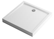 Brodzik półokrągły, niski 900 x 900 x 40 mm śr. odpływu ø 90 mm BREX.