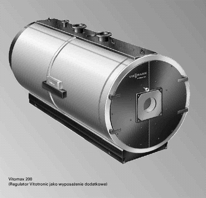 Instrukcja eksploatacji Vitomax 200 Olejowo-gazowy kocioł wodny do pracy ze stałą temperaturą wody w kotle z palnikiem stopniowym lub modulowanym z