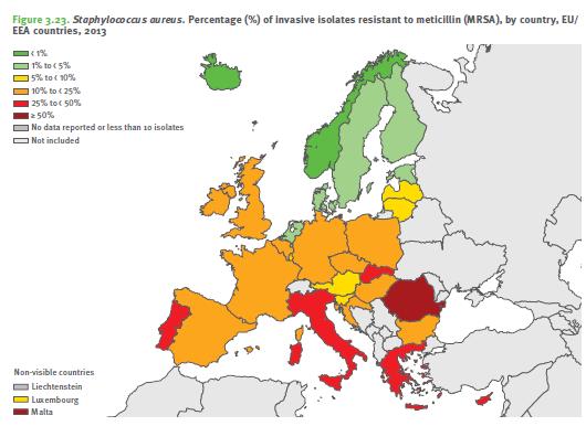 Sieć EARS-Net W sieci zbierane są dane o lekowrażliwości siedmiu patogenów: Streptococcus pneumoniae, Staphylococcus aureus, Enterococcus faecalis,