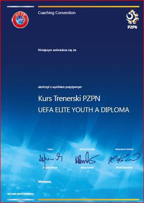 Dyplom UEFA Elite