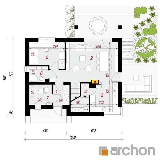 3,31 m² 5,19 m² PODDASZE: 56,82/66,94 m 2 Hol i schody 12,03 m² Pokój