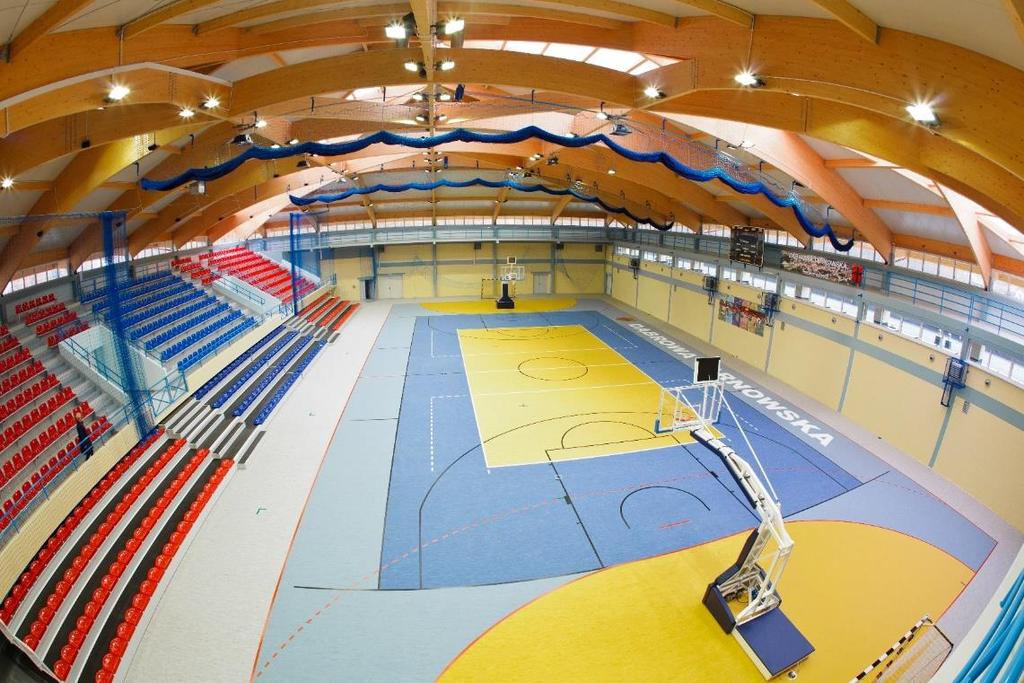 Nowoczesne obiekty sportowe Prawie 3,5 mln