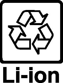 zgodnie z dyrektywą i miejscowymi przepisami. Nie wolno wyrzucać baterii i akumulatorów razem z niesortowalnymi odpadami komunalnymi.