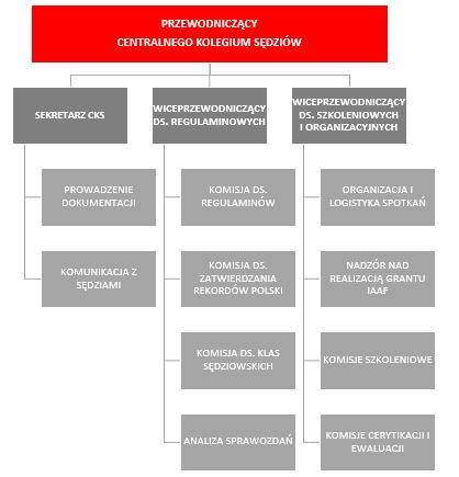 Sekretarz CKS, w którego kompetencjach leży: Prowadzenie komunikacji mailowej i listownej w imieniu Przewodniczącego CKS, Prezydium CKS oraz CKS z sędziami; Obsługa korespondencji CKS;