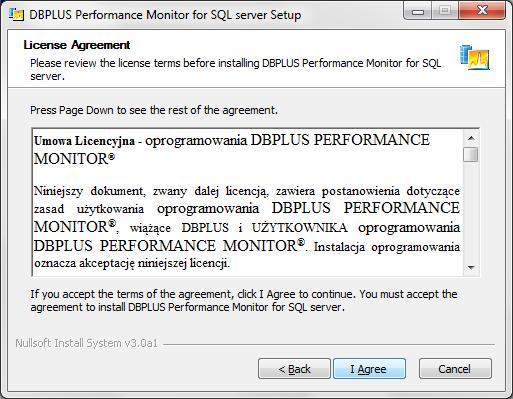 W celu kontynuacji instalacji należy przeczytać i zaakceptować warunki licencji.