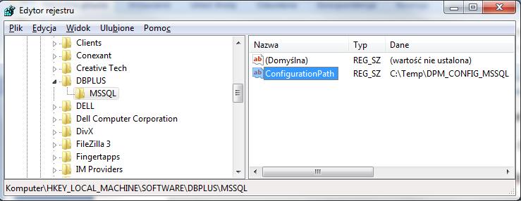Informacje z monitoringu wszystkich instancji (aktualnie jednej) zapisywane są na serwerze SQL maqch\sqlexpress2012 w bazie DBPLUS Interfejs/aplikacja użytkownika jest dostępna pod adresem