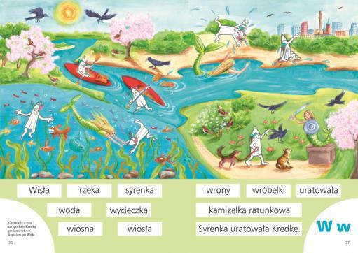 TRENING CZYTANIA W Figlarnej Kredce proponujemy wstępną naukę czytania z wykorzystywaniem metody globalnej.