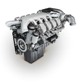 Nowoczesne, mocne silniki. Znakomite rozwinięcie mocy przy niskim zużyciu paliwa gwarantują najlepsze silniki: Mercedes-Benz lub Caterpillar.