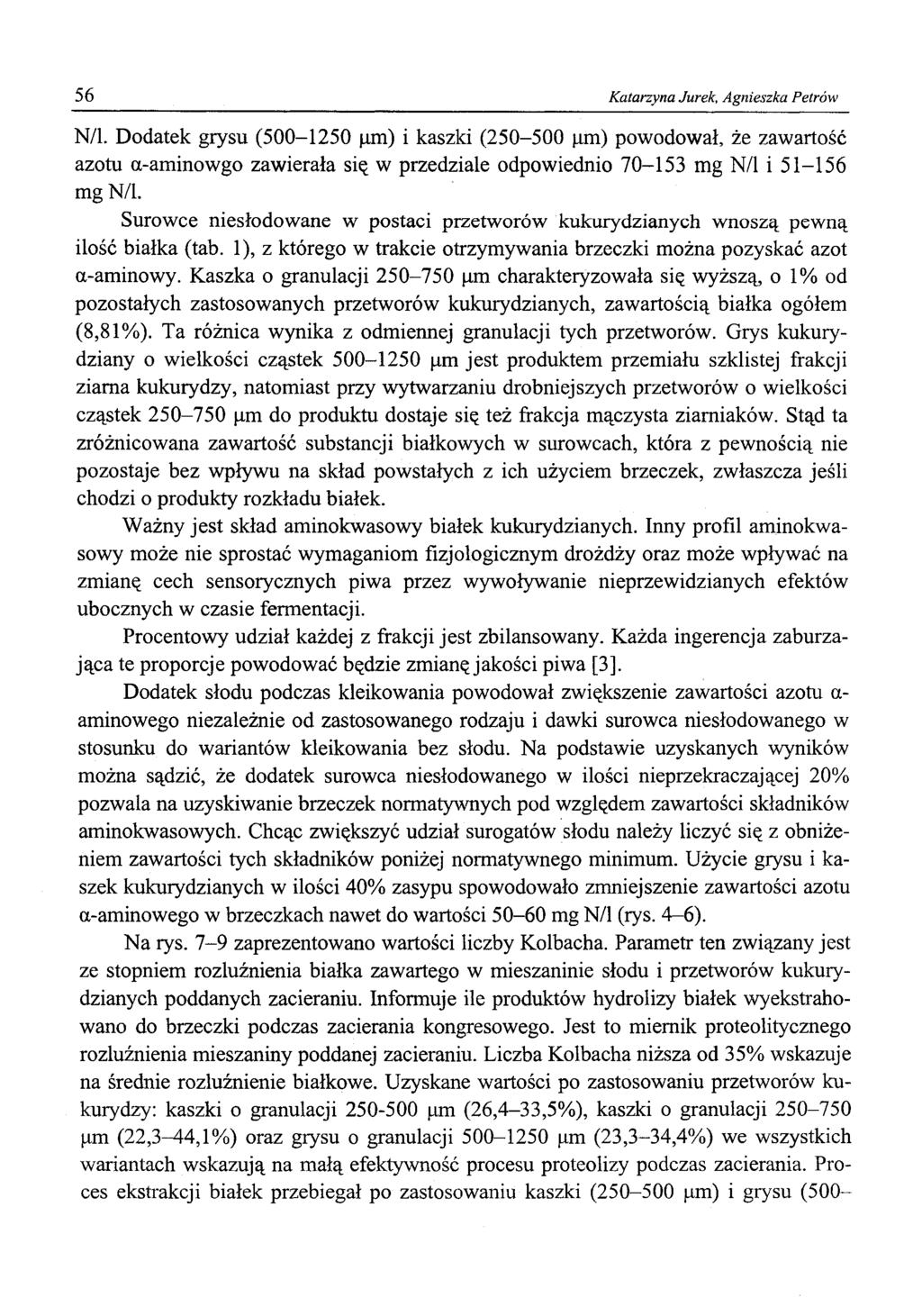 56 Katarzyna Jurek, Agnieszka Petrów N/l.