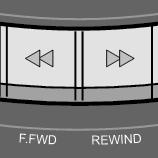 Taśma jest przewijana w lewo. Naciśnięcie przycisku PAUSE przerywa odtwarzanie. Ponownie naciśnij przycisk PAUSE, aby kontynuować odtwarzanie. Aby zatrzymać odtwarzanie, naciśnij przycisk STOP/EJ.. 9.