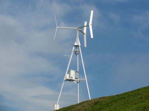 4. Innowacyjna turbina wiatrowa z pionową osią obrotu Istotną przeszkodą w rozwoju energetyki wiatrowej w wielu krajach, w tym również w Polsce, jest fakt, że warunki wiatrowe nie są wystarczająco