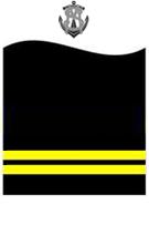 mundur typu oficerskiego, na rękawie (wys. ok.