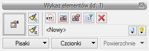 Raporty i Zestawienia dla wprowadzenia Zestawienia materiałów wybranych elementów Sieci kanalizacyjnej kliknij na ikonę: Program ArCADia: Wstążka Kanalizacja Grupa logiczna Sieci Kanalizacyjne