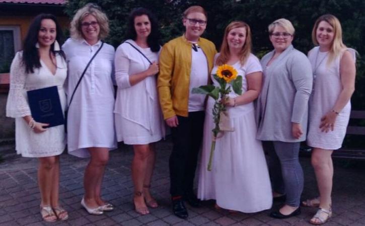 Zostaliśmy również bardzo miło zaskoczeni, gdy po rozdaniu nagród usłyszeliśmy miłe słowa od parafian i gości