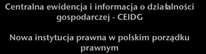 gospodarczej - CEIDG Nowa