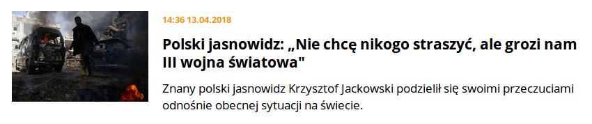Rosyjskie działania propagandowe, maskujące rzeczywisty obraz sytuacji w Syrii obejmują wielopoziomowe działania zarówno organów administracji państwowej, publicystykę, media krajowe.