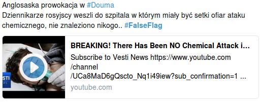 Assada broni było nielogiczne, a w związku z tym, podnieść podatność odbiorców na dalszą