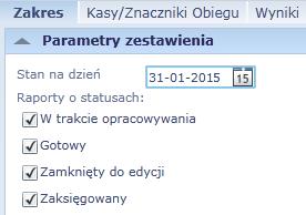 Aby ograniczyć znaczniki obiegu w sekcji Znaczniki obiegu odznacz znacznik w pozycji Wszystkie i postaw znacznik przy wybranej pozycji.