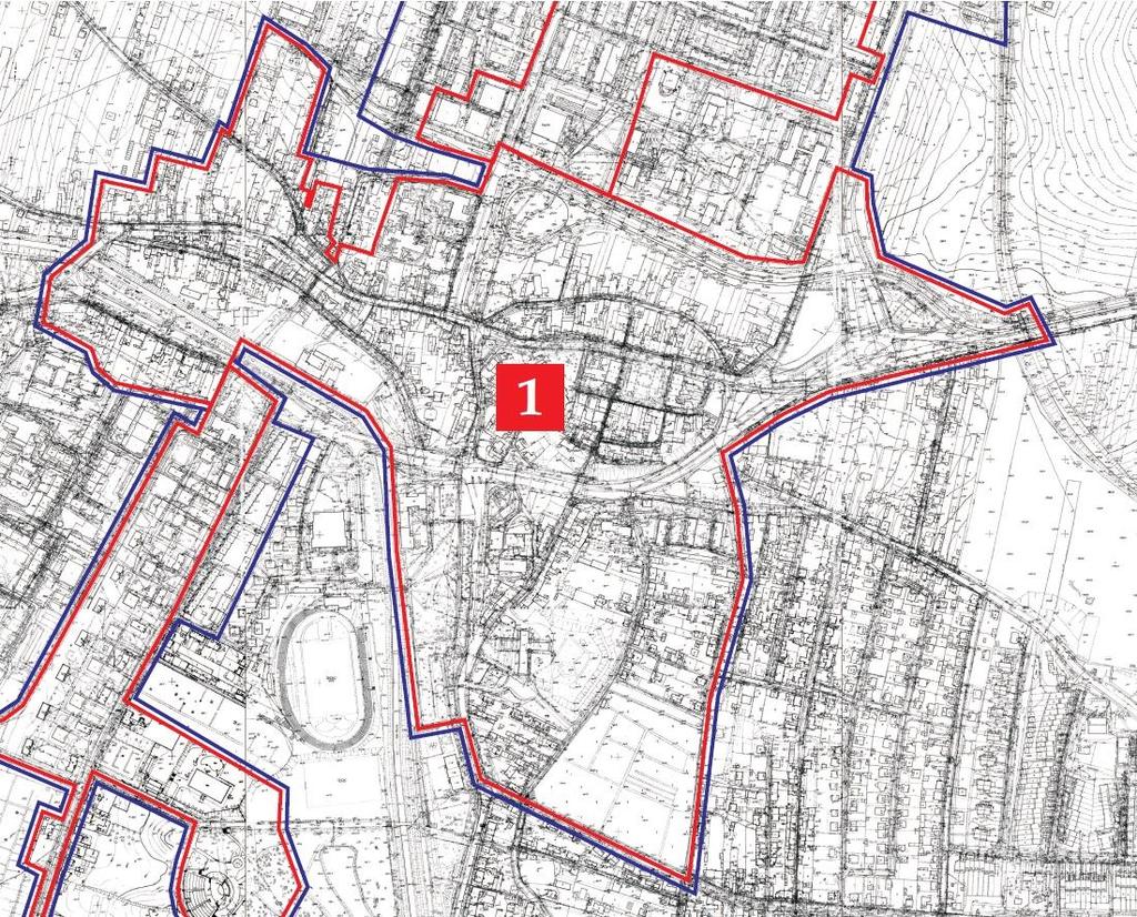 Mapa 10. Podobszar rewitalizacji I Stare Miasto 109 Źródło: opracowanie własne 6.1.2.