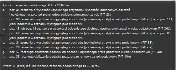 Powinna pojawić się następująca informacja Jeśli