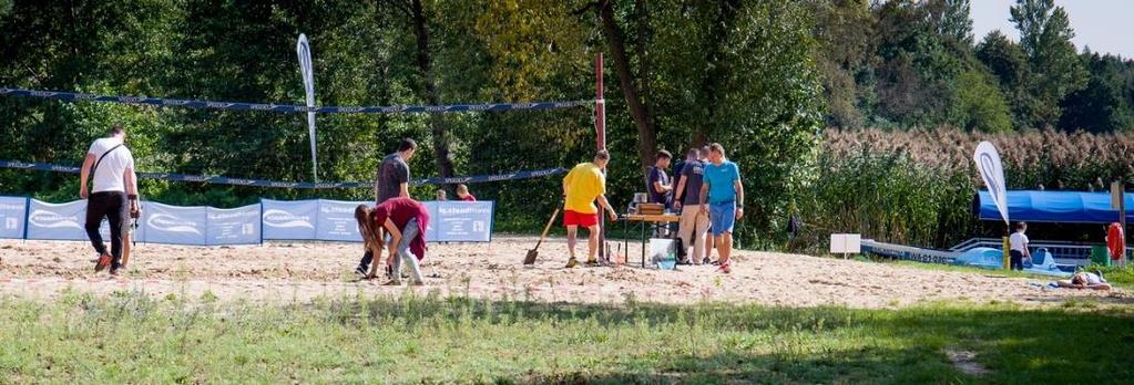 na wodzie i na plaży Rywalizacja drużynowa, równoległa,