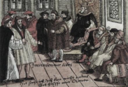 Marcin Luter urodzony 10 listopada 1483 roku w Eisleben, zmarły 18 lutego 1546 roku. Teolog, erudyta, pisarz, mnich augustiański.