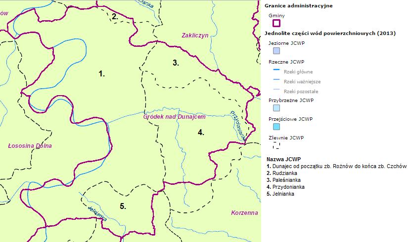 Dunajec od początku zb. Rożnów do końca zb.