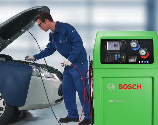 Urządzenia do serwisowania klimatyzacji firmy Bosch Klimatyzacja w pojazdach wymaga regularnej obsługi. Dlatego za kompetentnymi usługami serwisowania klimatyzacji kryje się szybko rosnący potencjał.