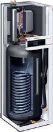 Kompaktowa pompa ciepła powietrze/woda typu 