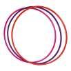 różnokolorowych plastikowych obręczy gimnastycznych hula hop o okrągłym przekroju, o śr. 60cm i szt. podstawek do obręczy hula hop. Przykłady obręczy i podstawek: 5. 5 6.