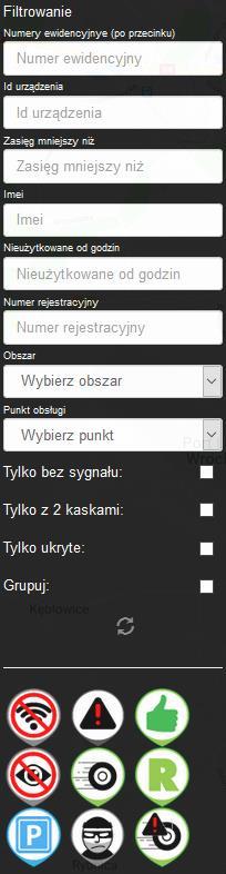 c) Zasięg mniejszy niż filtrowanie pomocne przy określaniu harmonogramu wymiany baterii lub tankowania.