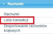 Następnie w polu Nr rachunku źródłowego należy wpisać numer rachunku, z którego wykonywany był transfer (1), a w polu Nr rachunku docelowego należy podać numer rachunku, na który zostały przekazane