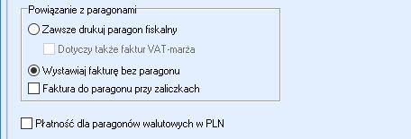 C nweg w wersji 2018.1 FR01 Nwe funkcjnalnści w systemie Htel Faktury w walucie bcej W ramach rzwju aplikacji wzbgaciliśmy system mżliwść wystawiania faktur w walucie bcej.